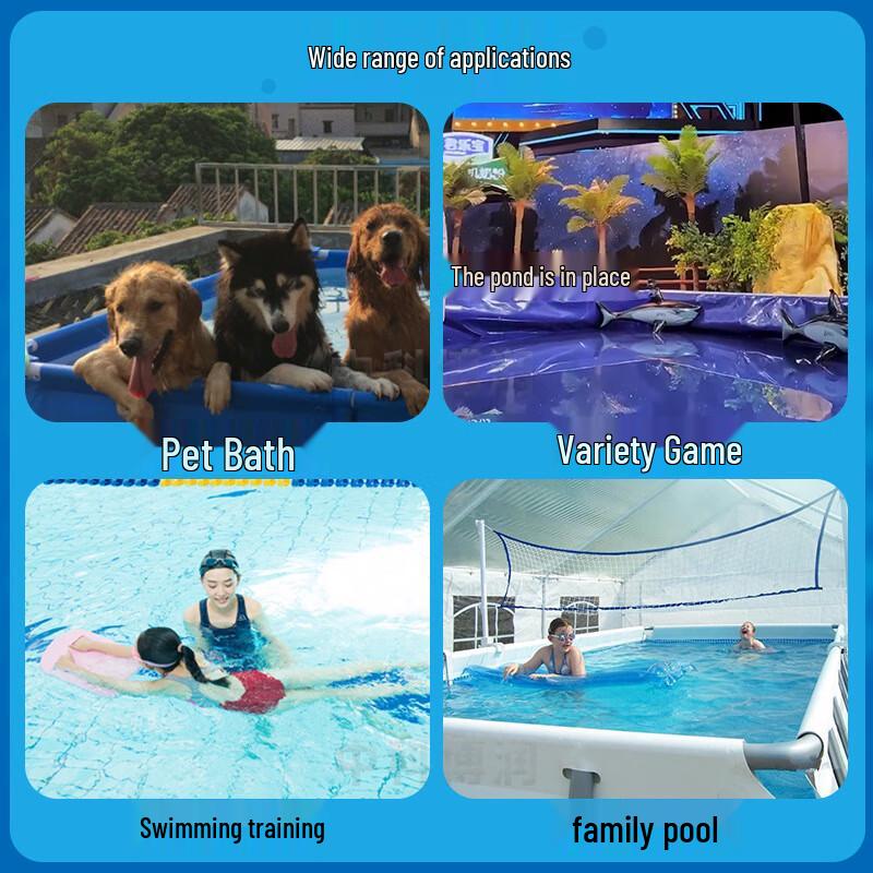 ZOKE Foldable Outdoor Kids Swimming Pool