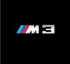 LED Car Door logo Projector Lamps Welcome Light For BMW E90 E91 E92 E93 E60 E61 F10 F07 E63 E64 F12 F13 F30 E87 F20 Accessories MA6