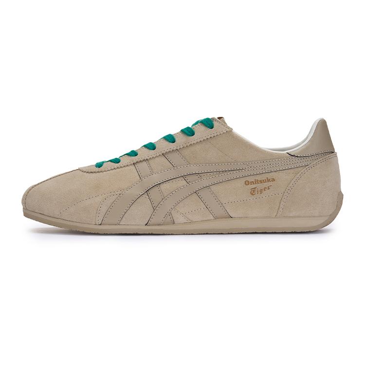 Onitsuka Tiger Runspark Comfortable Versatile Non-Slip Durable Low-Top Casual Shoes Unisex sneaker Sand 1183C338-200