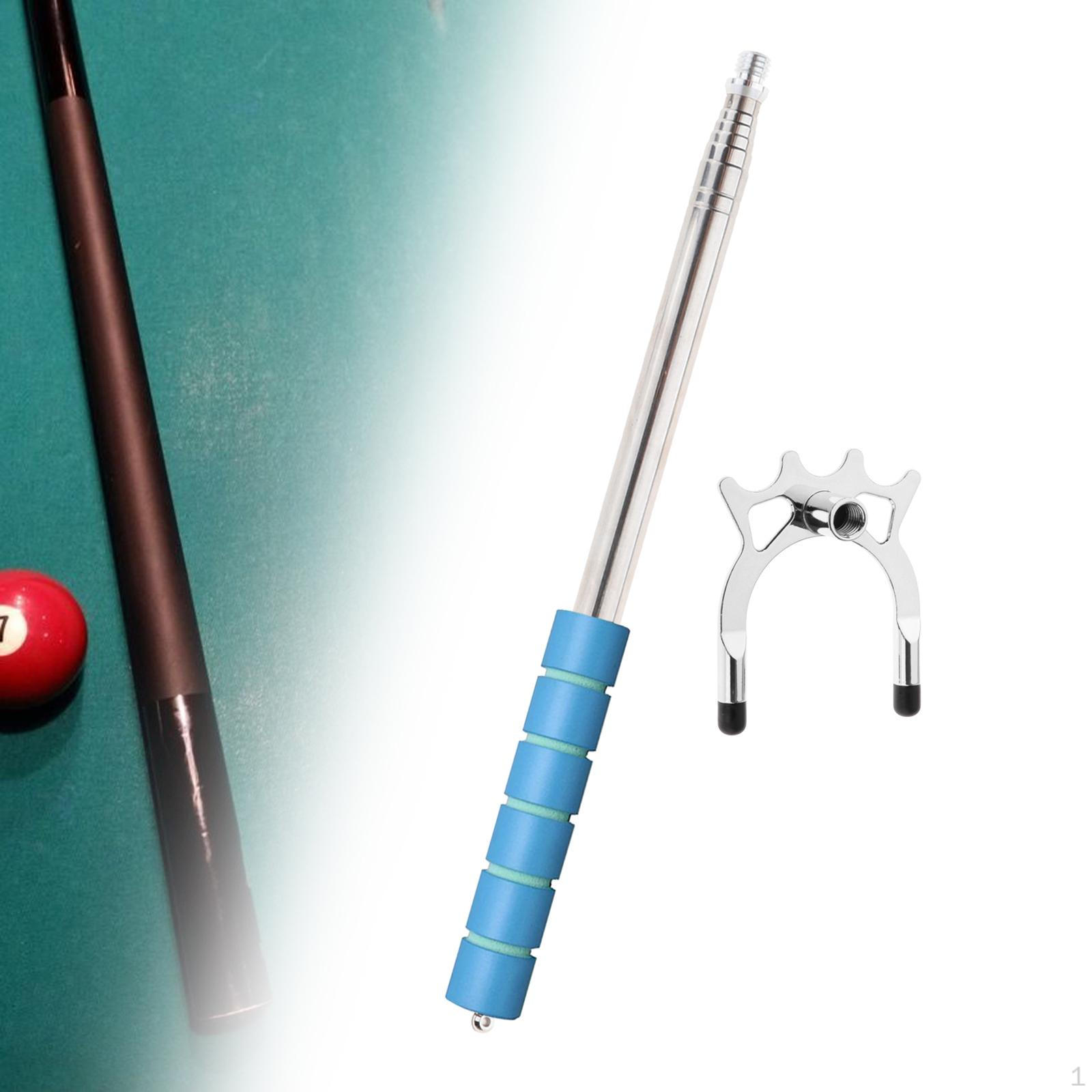 Бильярдный кий для пула, мостовая головка, противоскользящая ручка, профессиональный стержень 1 Rod 1 High Head