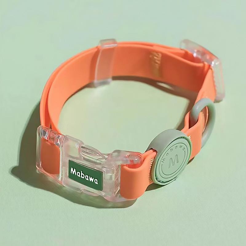 Colorful Pet Collar Waterproof Cat Dog Collars For Small Medium Dogs Fadou Teddy Corgi