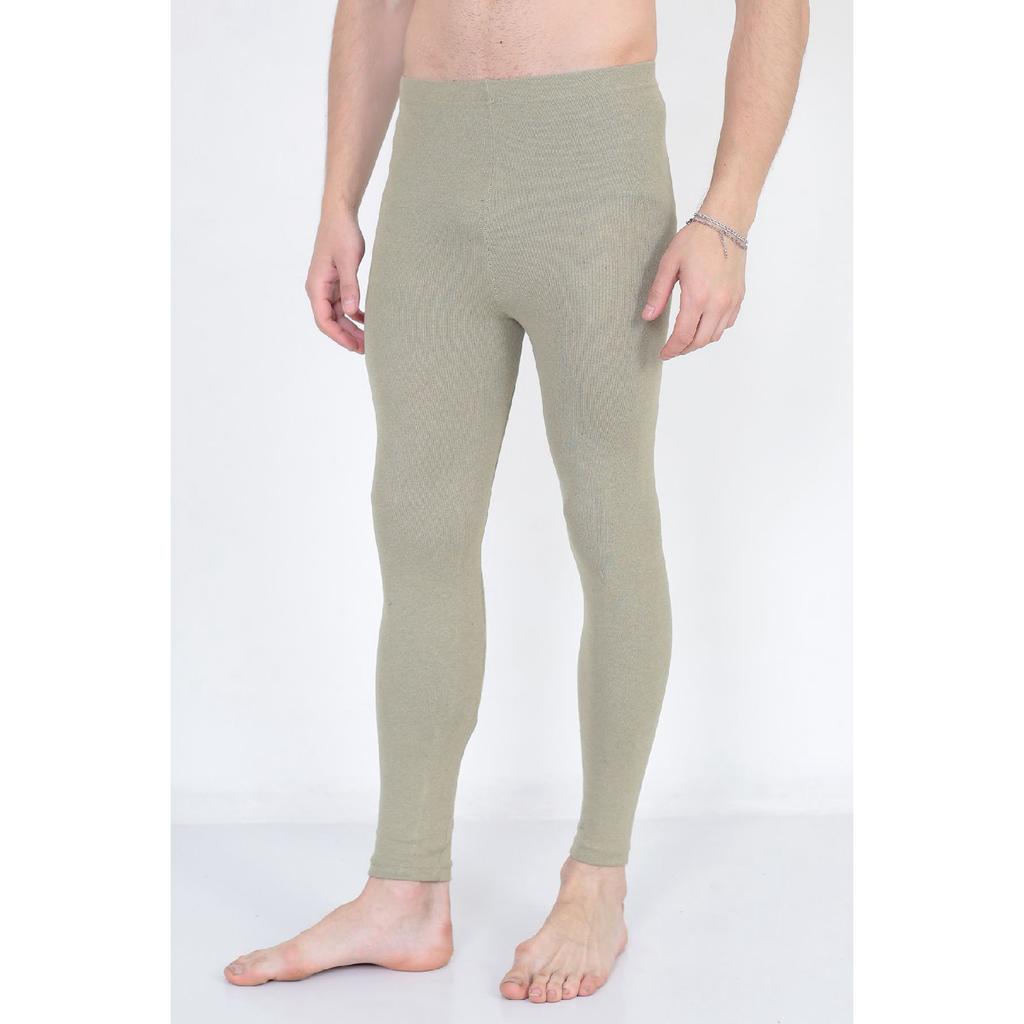 Erhabene Thermounterwäsche | Unisex Thermostrumpfhose aus Baumwolle Schwarz