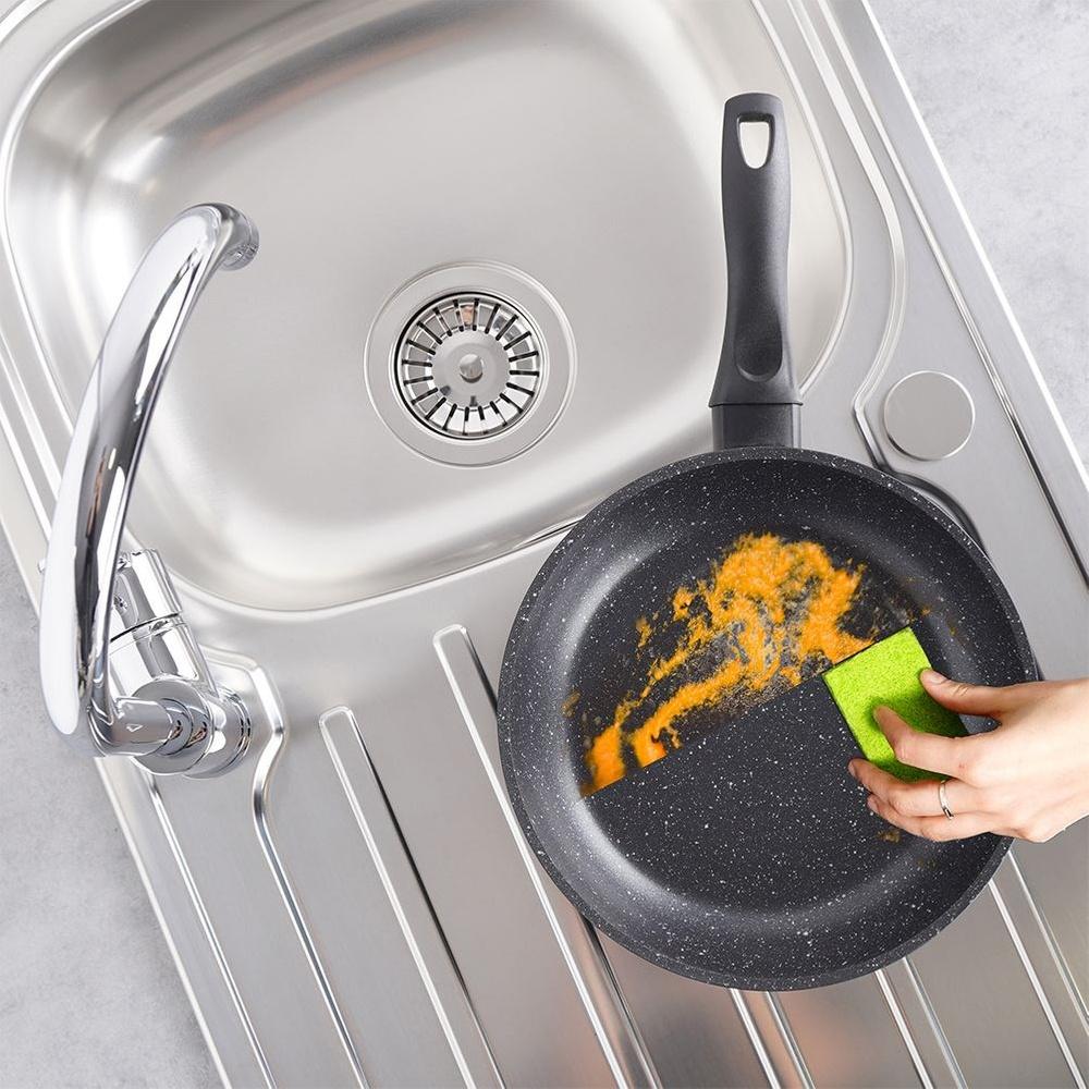 Patelnia Granitowa do Smażenia Duszenia Orion Grande 24 cm na Gaz Indukcje