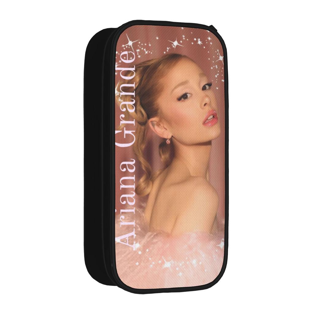 Ariana Grande New Album Petal 2026 Pencil Case Double Layer Large Capacity Office Accessories Pencil Box Gift
