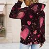 Ladies Plus Size White Drawstring Hooded Sweatshirt Long Sleeve Loose Soft Casual Everyday Top