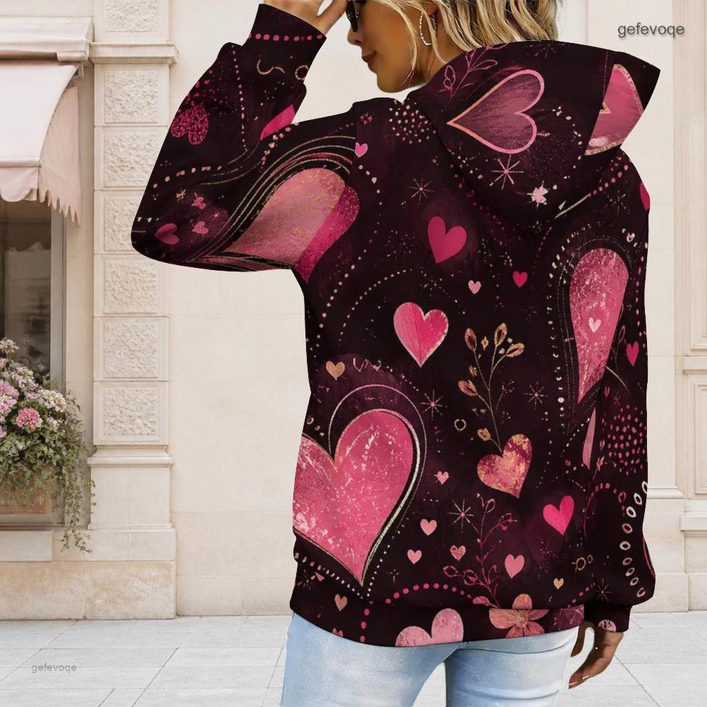 Ladies Plus Size White Drawstring Hooded Sweatshirt Long Sleeve Loose Soft Casual Everyday Top