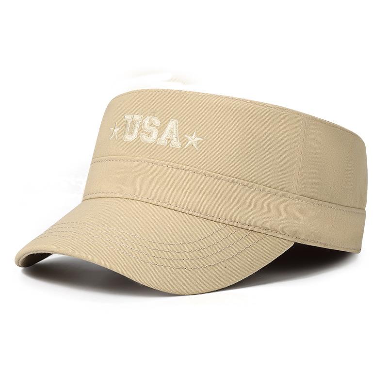 Four Seasons Flat Cap Embroidery Baseball Cap for Men