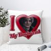 Muscle L-Leon Kennedys Pillow Case Plush Fabric Soft Pillowcase Double Sided Print Sofa Cushion Cover Throw Pillow Cover