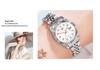Reloj de Moda Clásico Versátil para Hombre con Correa de Acero, Movimiento No Mecánico, Función de Calendario y Diseño Unisex para Parejas.