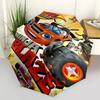 Blaze, Monster Machines Themed Automatic Opening and Closing Umbrella, Compact Travel Umbrella, Lightweight and Portable, Suitable for Beach