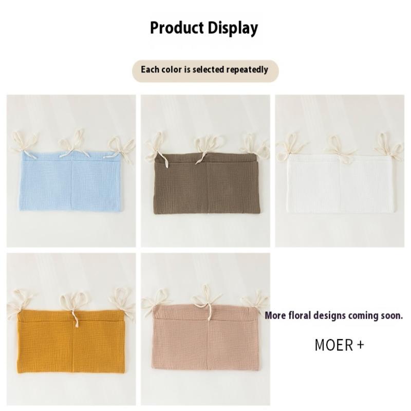 Bedside Baby Diaper Bag Multifunctional Crib Storage Bag Bed Baby Item Organizer Bedding Accessories