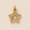 Wind Necklace Pendant Creative Fashion Rainbow Stars Love Moon Key Scorpion Plane Gold Bracelet