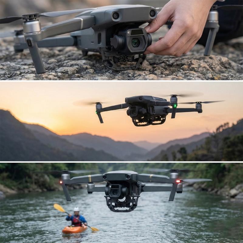 Camera Shock Absorbing Plate For Drones Camera Cable Vibration Shock Absorbing Board Bracket Camera Stabilizer Board