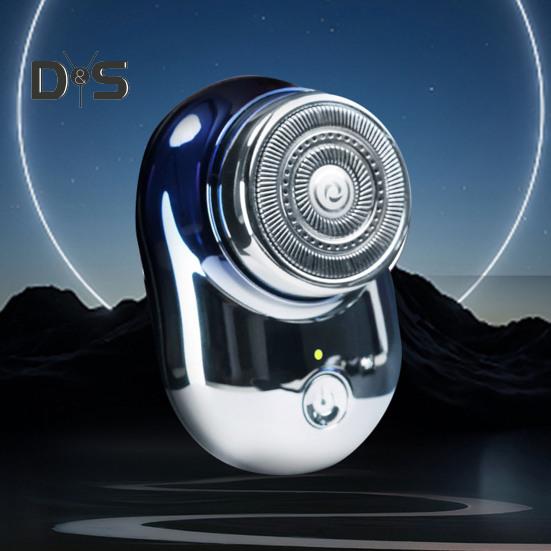 Mini Elektrisk Rakapparat USB Uppladdningsbar IPX7 Vattentät Våt Torr Bärbar Reserakapparat Män Skäggtrimmer Hårborttagningsverktyg