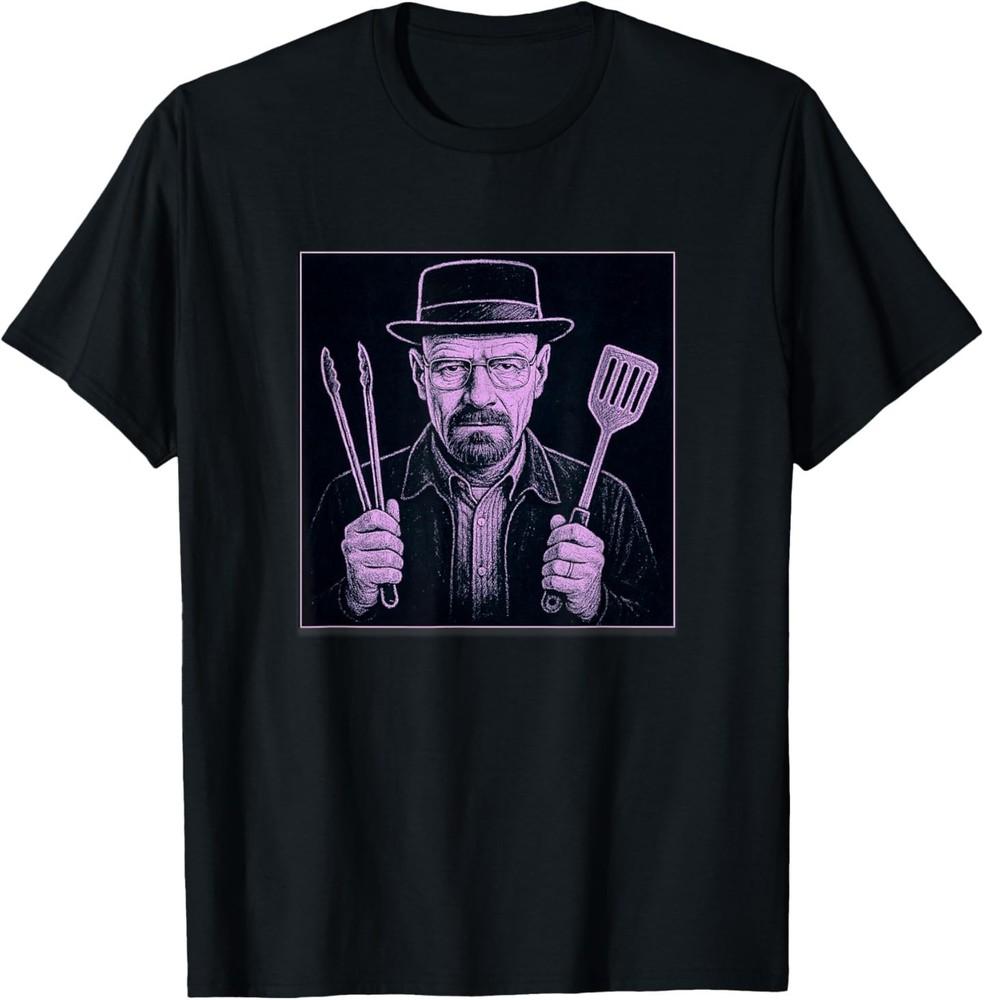 Grill Science Master Cook with Hat, Tongs and Spatula T-Shirt 4XL