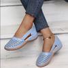 Fashion Summer fashion Women's Sandals Handmade Ladies Shoes Leather Breathable Sandals Women Flats Retro Style Support Slipper