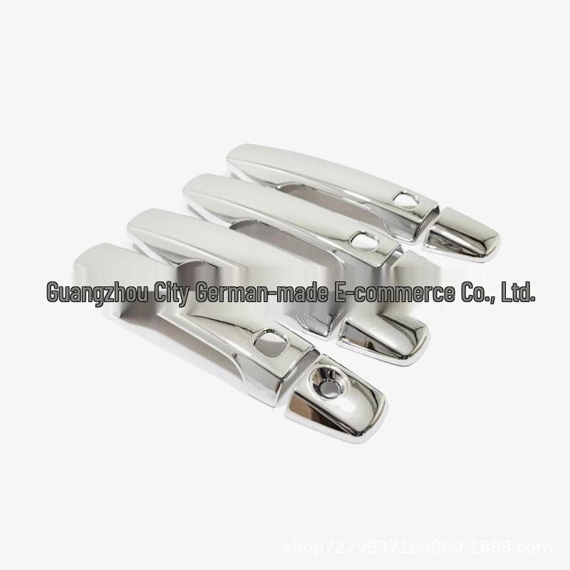 08-15 Land Cruiser LC200 Chrome Door Handle Stickers