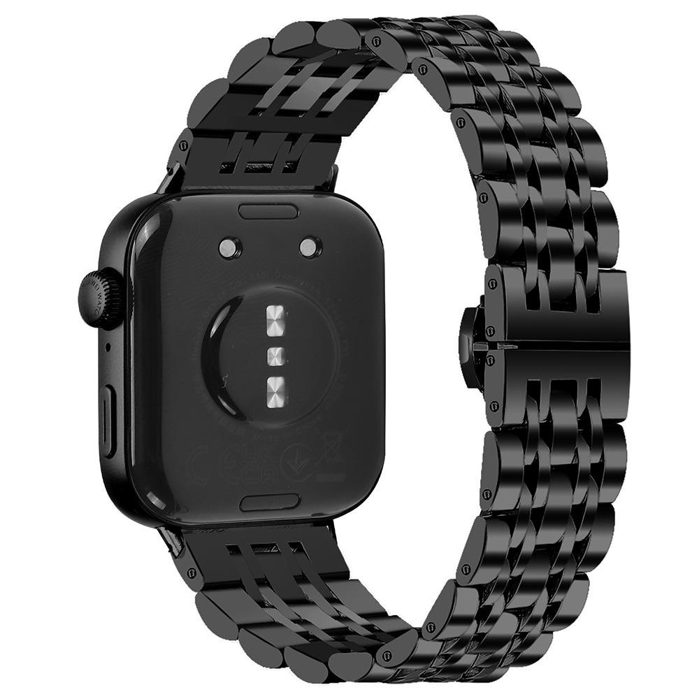 

For Huawei Watch Fit 3 Band 316L Stainless Steel Metal Mesh Watch Strap,Black A