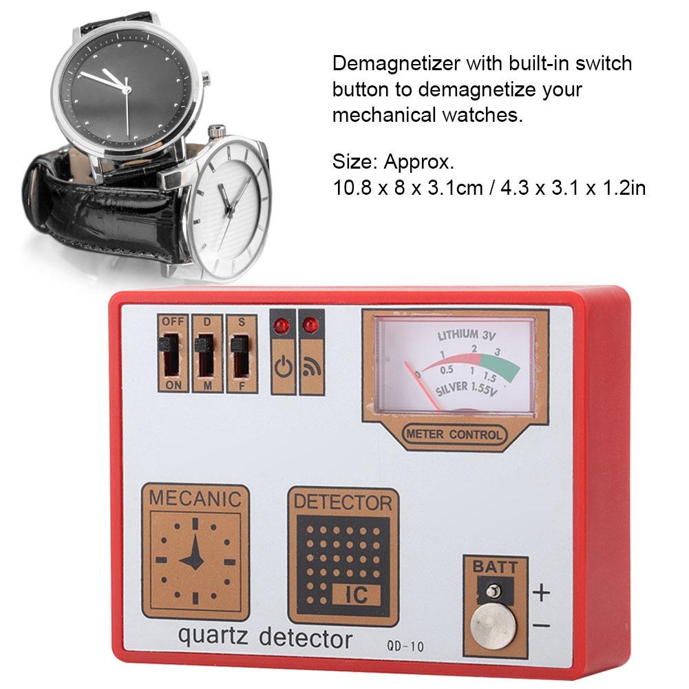 Knappcellstestare Kvartsverkstestare Avmagnetiseringsmaskin Klockreparationsverktyg