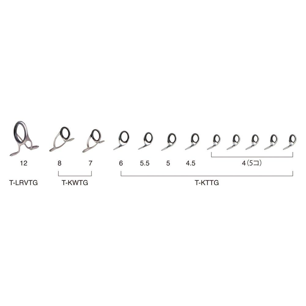 FUJI KOGYO Набор колец Fuji Guide Set №20 Титановая рама Кольцо TORZITE