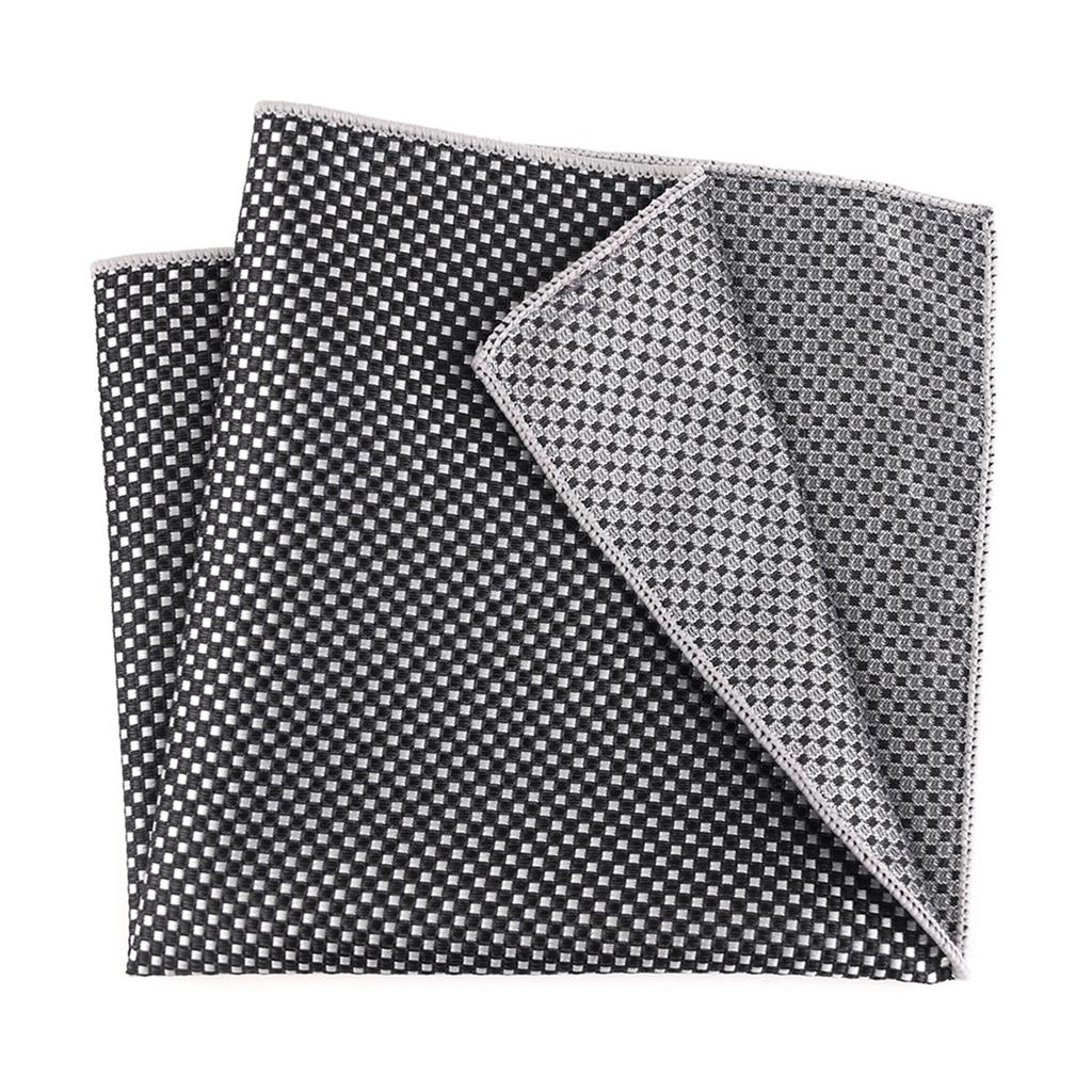 Lightweight Handkerchief Dark Pattern Hankie Washable Chest Towel Pocket Handkerchief for Adult Commercial Affairs