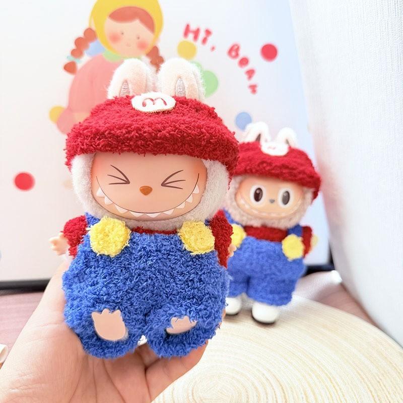 

Одежда для куклы Лабубу Пингвин Акула Пчела Динозавр Слип - Милый комбинезон с животными для 17-сантиметровых кукол Пуллип Блайз OB11 BJD No Dolls