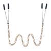 Metal Nipple Clamps With Chain Clips Flirting Teasing Sex Bondage Kit Slave Clamp Clip Adult Bdsm Toys Exotic