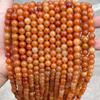 Jinde Jewelry Natural Red Aventurine Round Beads for Handmade DIY Bracelets and Accessories.