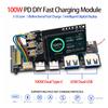 100 Вт PD Двунаправленная Быстрая Зарядка Power Bank DIY Модуль 3-5S Плата Зарядки Литиевых Батарей Поддержка MPPT Солнечной Зарядки PD3.1