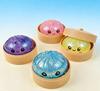 Dumpling Squishy Toys  Dumpling Squishies Slow Rising Squishy Ball Desk Ornament Home Office School Decompression Props