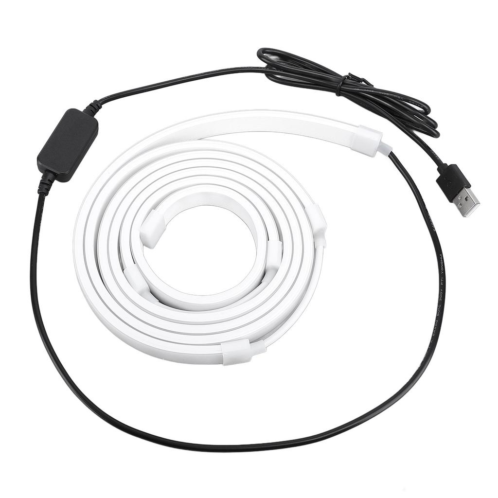 Computer Screen LED Strip Light RGB USB Computer Screen Sync Backlight for 49in Desktop Display