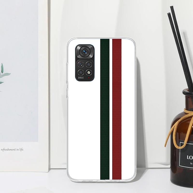 Luxury Sports Line Cool Stripes Phone Case For Xiaomi Redmi Note 15 13 14S 14 Pro Plus 12S 11S 10S 12 11E 10 11T Art Fundas Back