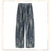 100% Cotton Straight Leg Sweatpants Men Women Plus Size Casual Trousers