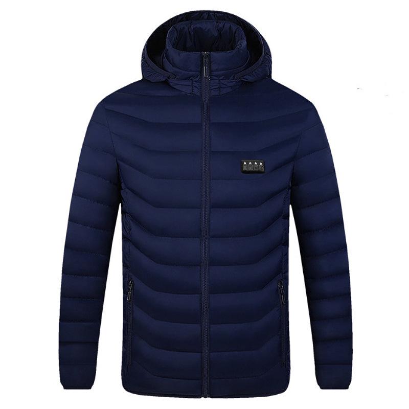 Unisex USB-Heated Winter Jacket with Smart 23-Zone Temperature Control