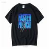 T-shirt Banda Faster Pussycat Nera Ottima Nuova Manica Lunga o Corta Lavaggio Vintage Casual Moda Uomo Traspirante Streetwear