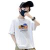 Cotton Cartoon Short Sleeve T Shirt For Boys Summer Loose Casual Top