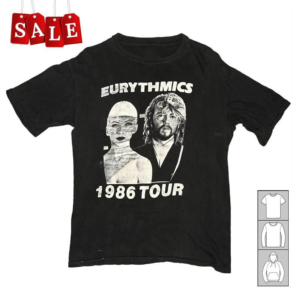 New VTG 1986 Eurythmics Revenge Tour Gift For Fans Unisex S-5XL Shirt AL428 Unisex T-Shirt M