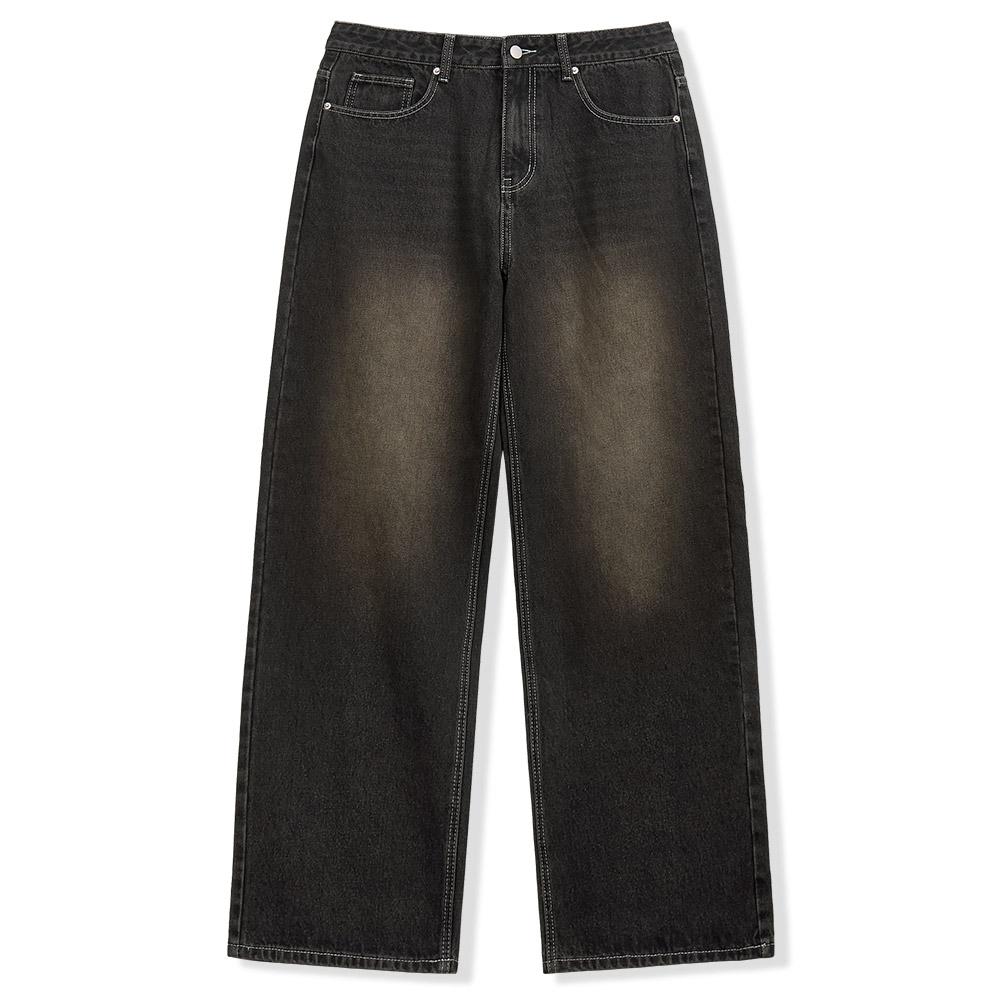 Nasyujeueol Basic Washed Wide Denim Pants 4 Colors