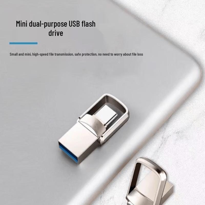 OLOEY Dual-Interface USB 2.0 & Type-C OTG Flash Drive