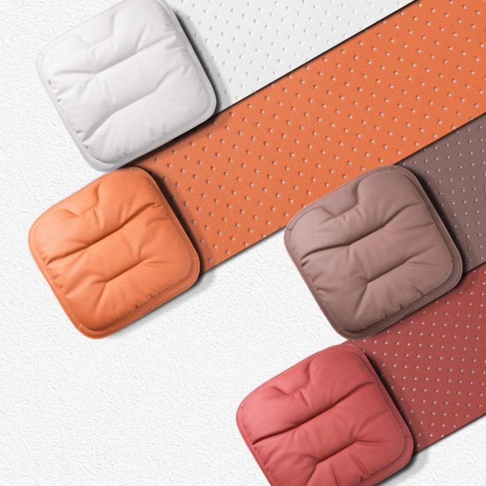 Universal Ventilated Four-season Cushion Non-slip Auto Seat Cushion Car Leather Cushion  Drive