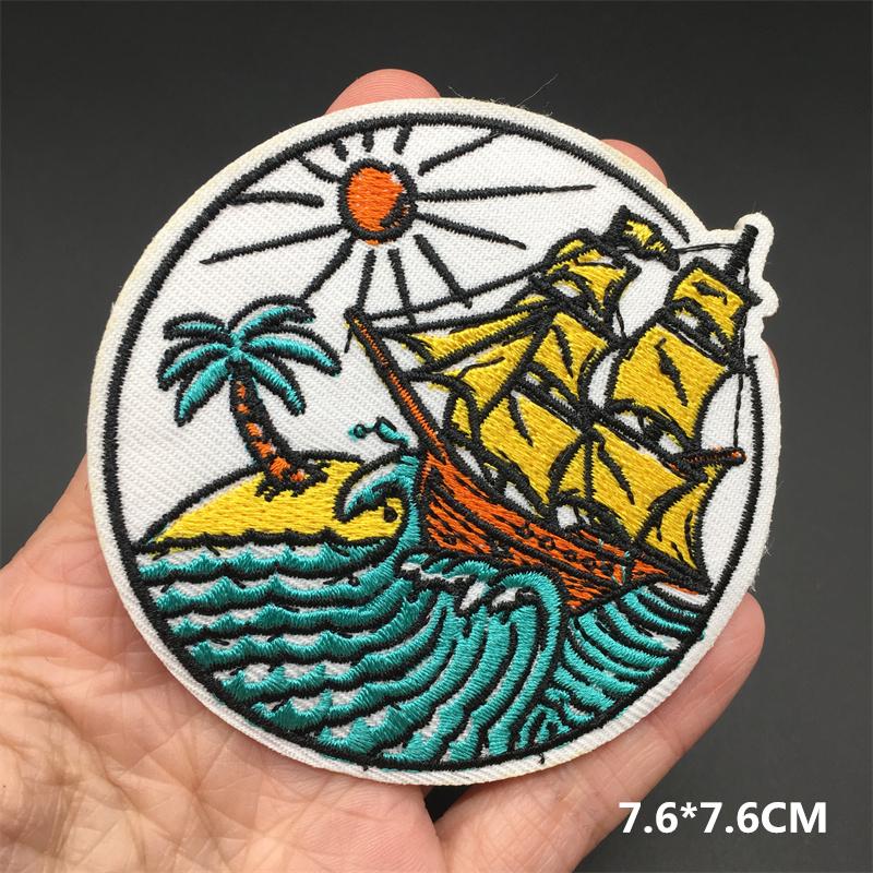 Text Stickers For Clothes Applications Sewing Patch Anime Clothes Patches Embroidery Patch Cartoon Ironing Applications
