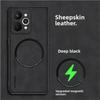 For MagSafe Cases For Realme P4 Power Sheepskin Leather Shockproof Case For Realme P4 Power Magnetic Wireless Charging Cover