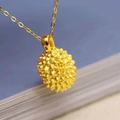 Durian Anhänger Halskette für Damen Mode High-End Design Nische Leichter Luxus Schlüsselbeinkette