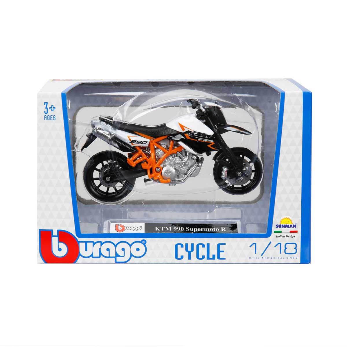

51030 Burago 1:18 Ducati Motor -Sunman