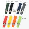 Silicone Rubber Watch Strap 28mm Fit for A-P ROYAL OAK OFFSHORE 15710/15703 – Waterproof Green Black Blue Orange Yellow Band