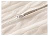 Lekasha Ribbed Aran Pattern Cashmere Cardigan - Soft Old Sheepskin Stand Collar Zipper Plush.