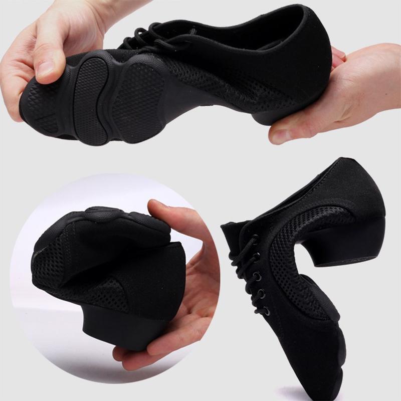 CANVAS Latin Dance Teacher Shoes Men Women Dance Shoes Modern Square Dance Shoes Precisely Dancing JAZZ Sports Shoes