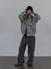 SETUP-EXE Western Studded Slacks / Charcoal