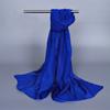Thin Chinese Red Solid Chiffon Small Silk Scarf  Souvenir  Small Gift  Thin Big Red Women's Gauze Scarf