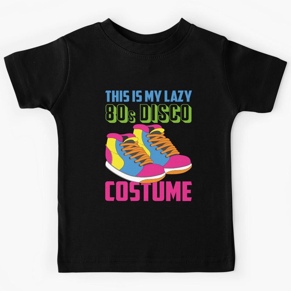 80s Lover Lazy Costume 80s Generation Party Retro 80s Kids T-Shirt 160